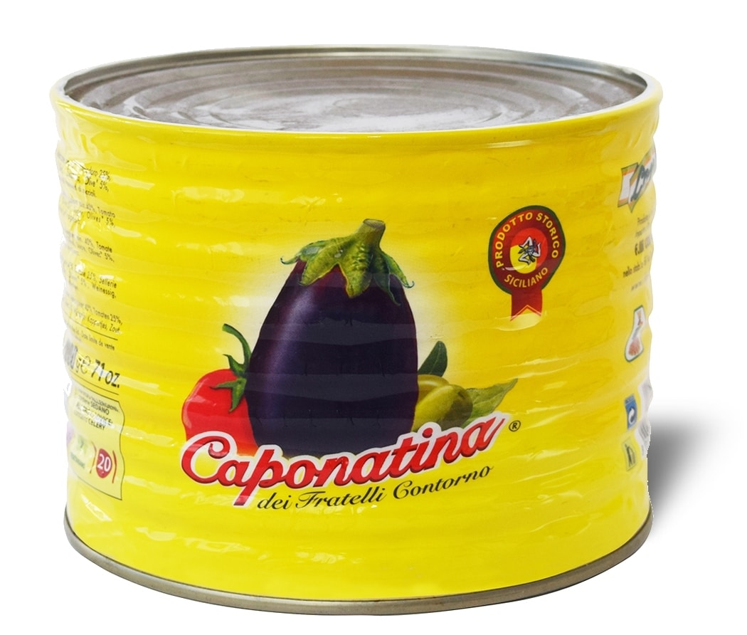 Caponata di melanzane, F.lli Contorni,vari formati F.lli Contorno