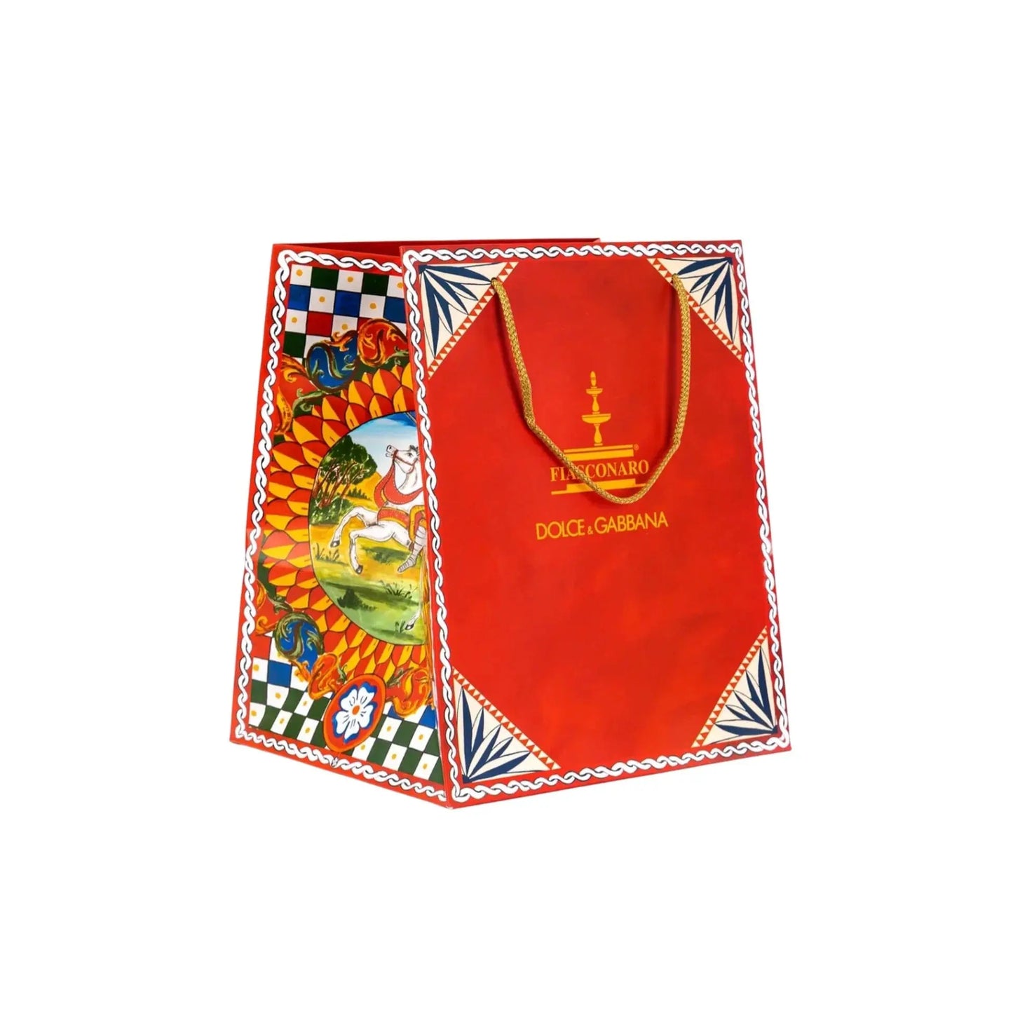 Panettone artigianale Fiasconaro "Dolce e Gabbana" con Vino Perpetuo Vecchio Samperi di Sicilia, 1 Kg Panettone Fiasconaro