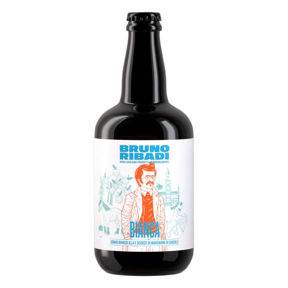 Bruno Ribadi Birra Bianca senza glutine, 33 Cl Bibite Bruno Ribadi