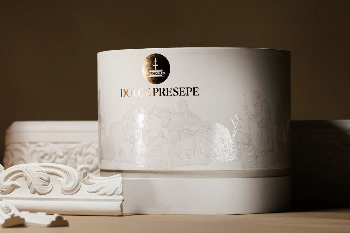 Fiasconaro handwerklicher Panettone „Süße Weihnachtskrippe“, 1,7 kg Fiasconaro