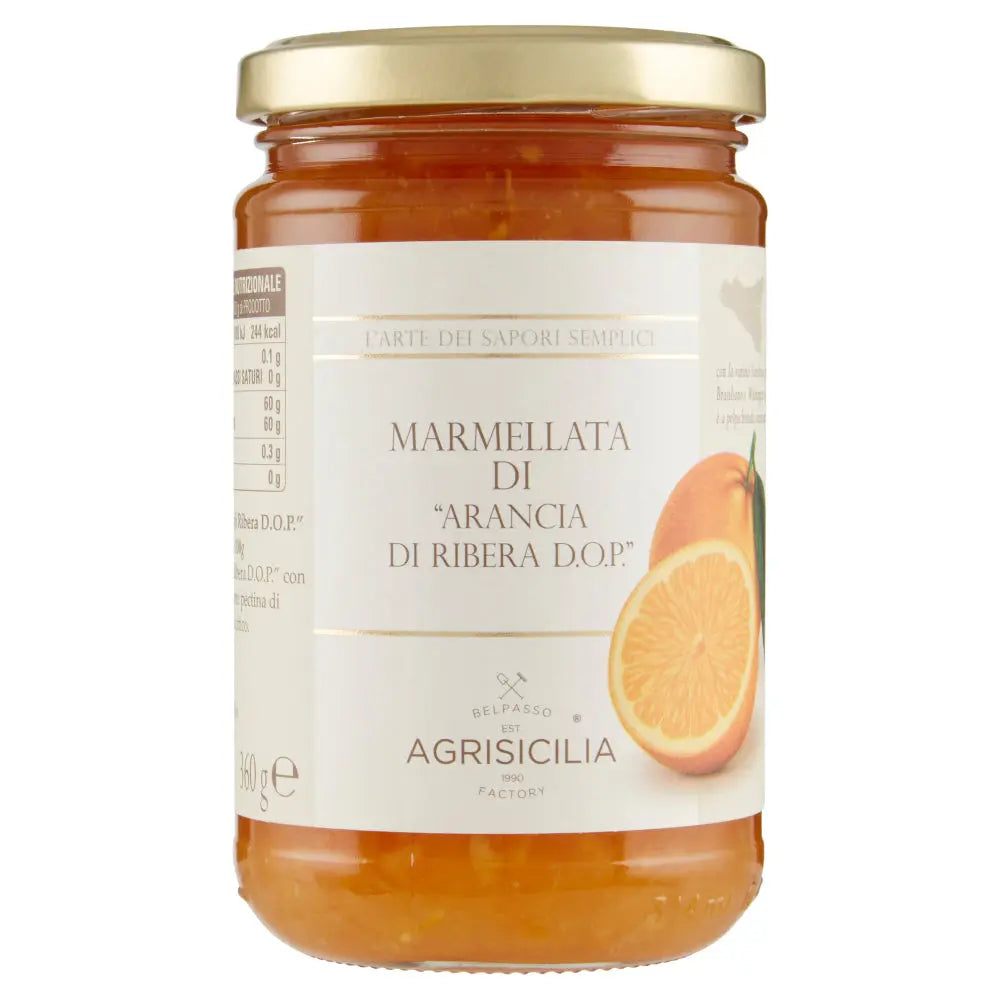 Ribera D.O.P. Orange Marmalade Agrisicilia, 360 gr Agrisicilia