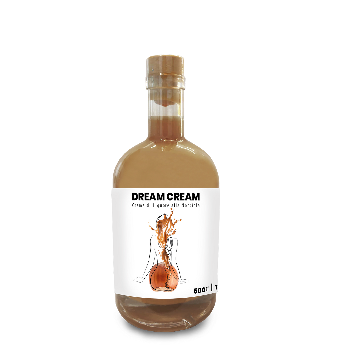 Cremoncello alla Nocciola Linea Premium "Dream Cream", vari formati Distillerie dell’Etna F.lli Russo