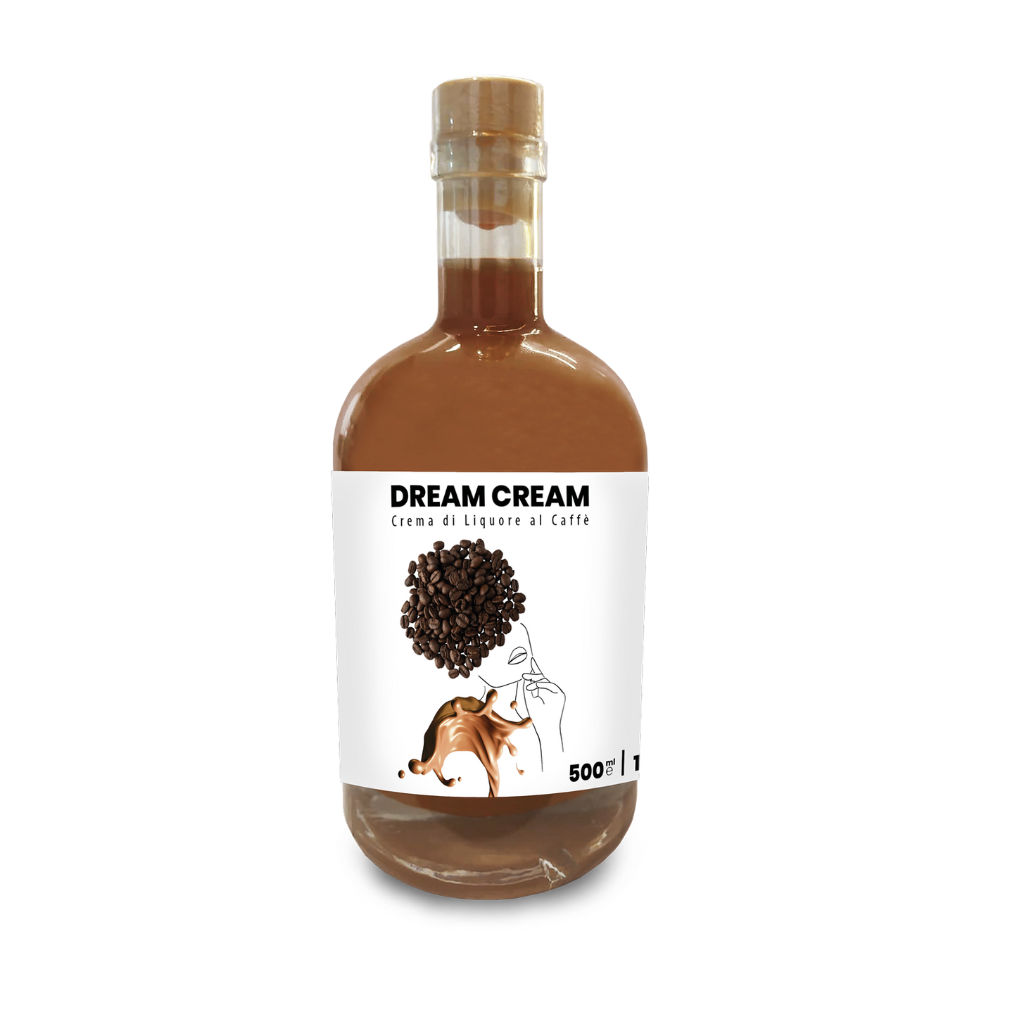 Cremoncello with Coffee Premium Line "Dream Cream", 50 Cl Distillerie dell'Etna F.lli Russo