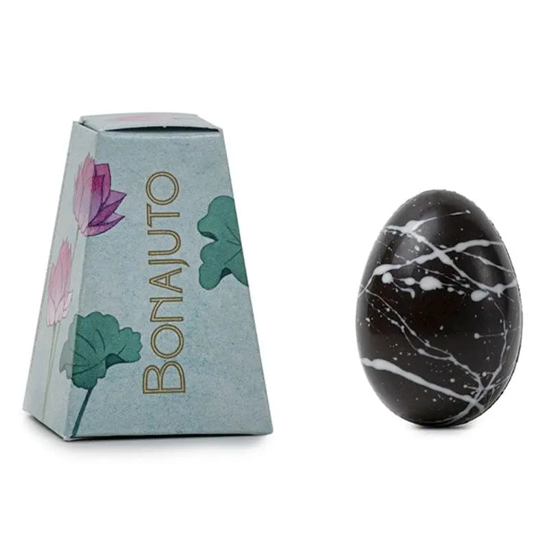 Oeuf noir décoré à la main en boîte, Antica Dolceria Bonajuto, 20 gr Antica Dolceria Bonajuto