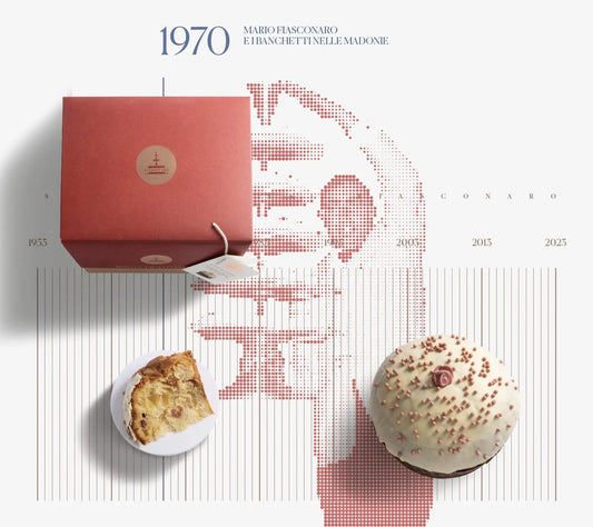 Panettone artigianale Fiasconaro Rosa e Fico d'India , 1 Kg Fiasconaro