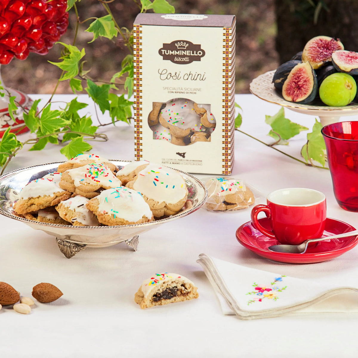 Cosi Chini, Sicilian biscuits filled with figs, Tumminello, 320 gr Tumminello