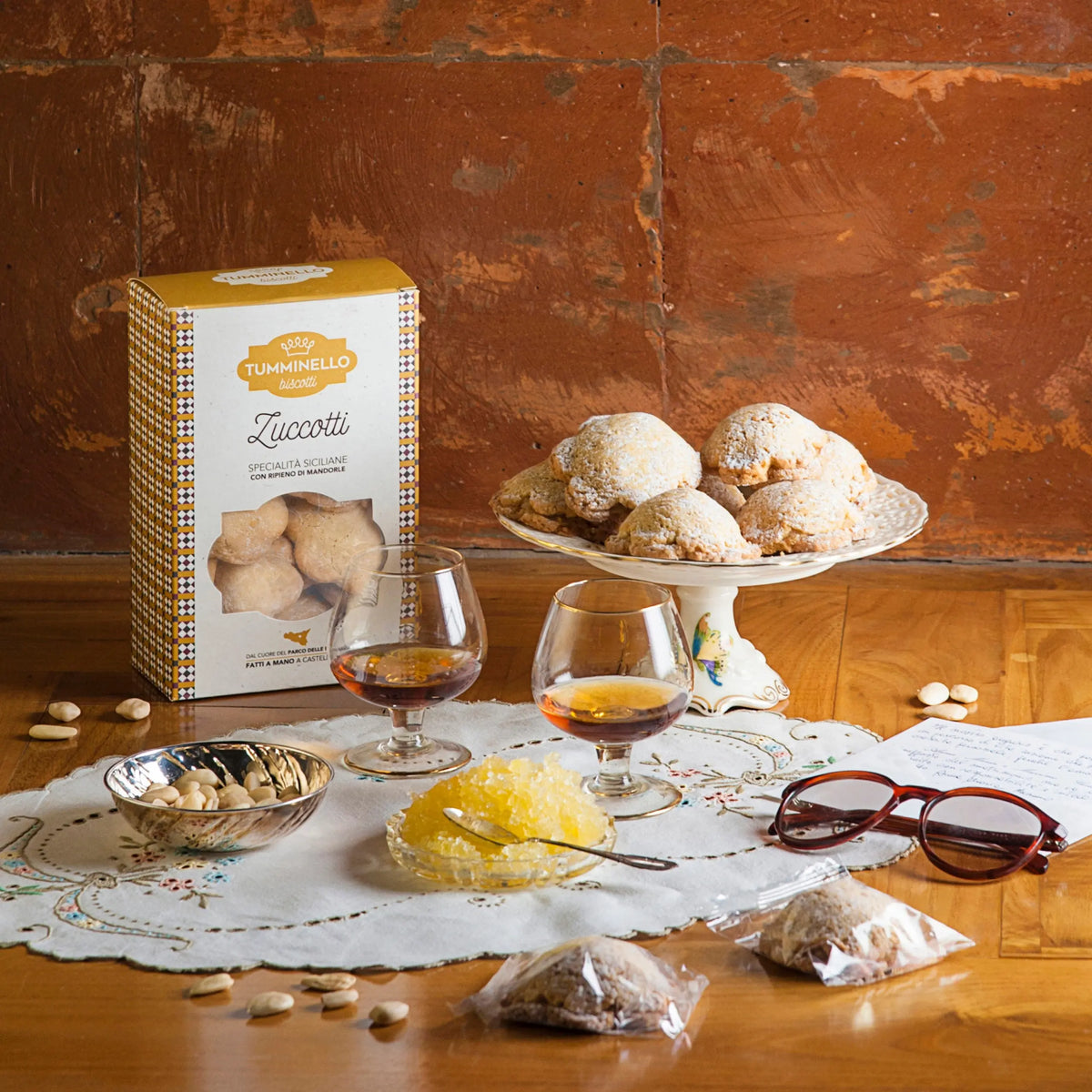 Zuccotti, Sicilian biscuits with almond and pumpkin, 350 gr Tumminello