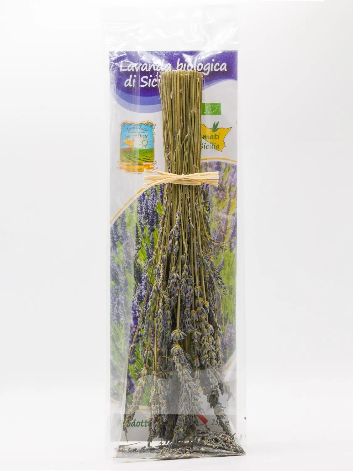 Lavanda Biologica di Sicilia a rametti, Peso 25 gr, Azienda Agricola Gangi Dante Azienda Agricola Gangi Dante