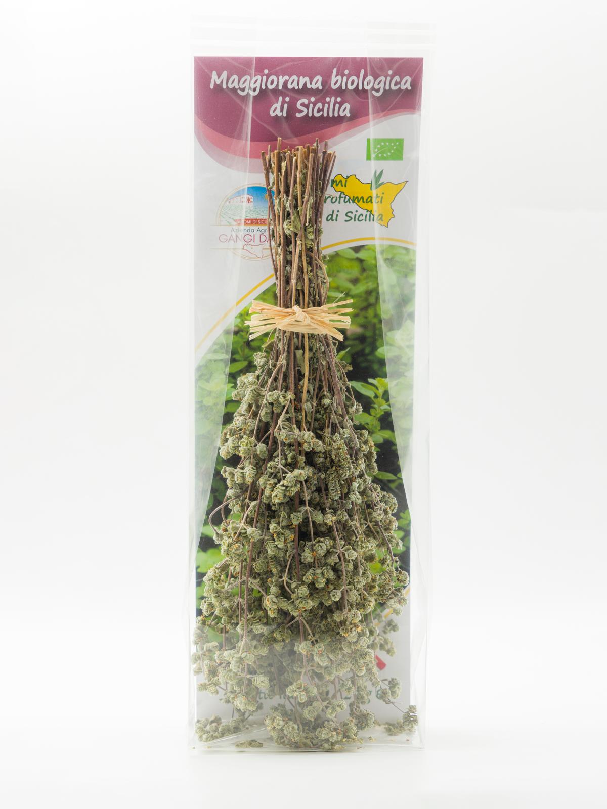 Maggiorana Biologica di Sicilia, Origanum Majorana, 25 gr, Azienda Agricola Gangi Dante Azienda Agricola Gangi Dante