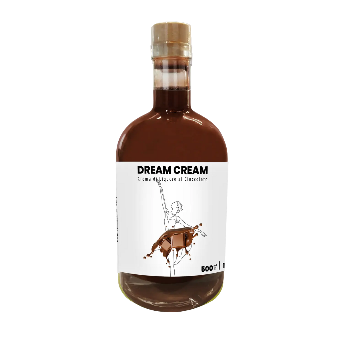 Chocolate Cremoncello Premium Line "Dream Cream", 50 Cl Distillerie dell'Etna F.lli Russo