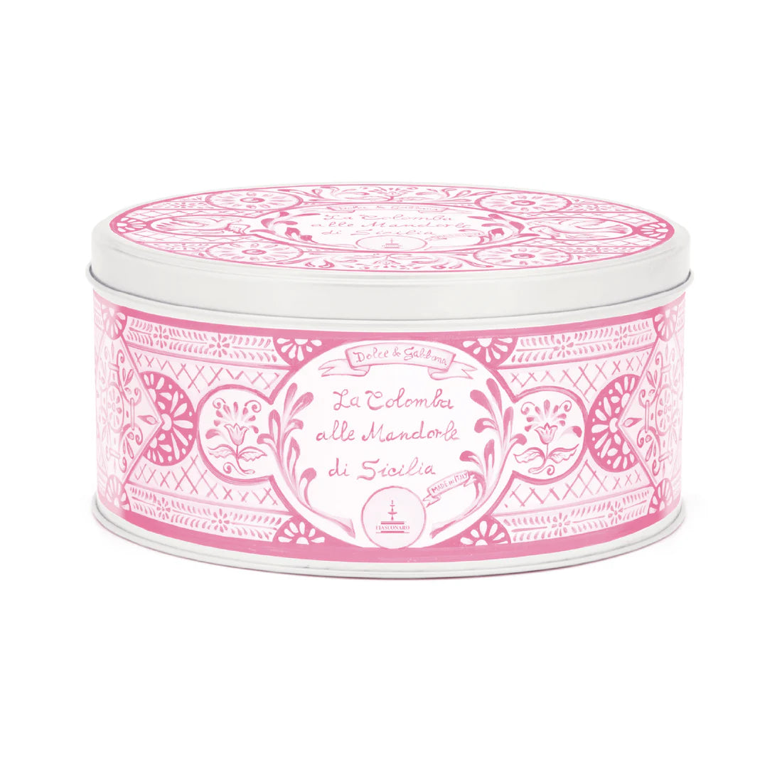 Colomba Fiasconaro in latta Dolce & Gabbana alle Mandorle di Sicilia, 750 gr Fiasconaro