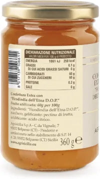 Confettura Extra con “Ficodindia dell’Etna D.O.P.”, Agrisicilia, 360 gr Agrisicilia