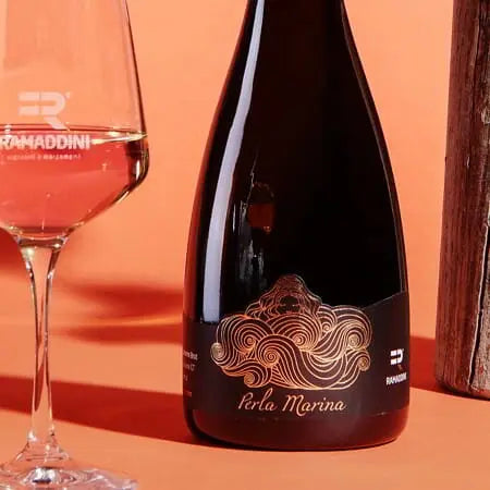 PERLA MARINA VINO SPUMANTE BIOLOGICO BRUT TERRE SICILIANE BIANCO IGT, 75 cl , Feudo Ramaddini Vini e liquori Feudo Ramaddini