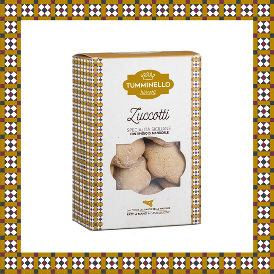 Zuccotti, galletas sicilianas con almendras y calabaza, 350 gr Tumminello