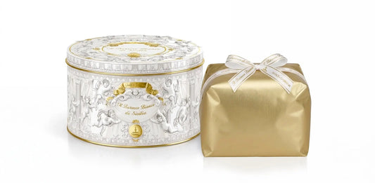 Panettone Artigianale Fiasconaro "Dolce e Gabbana" Il Barocco Bianco di Sicilia, 1 Kg Fiasconaro