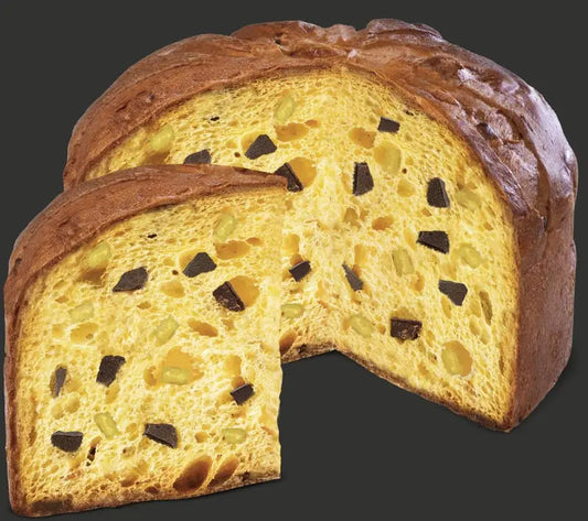 Panettone con chocolate Modica IGP y peras semi confitadas, Sicilyum, 1 Kg Sicilyum