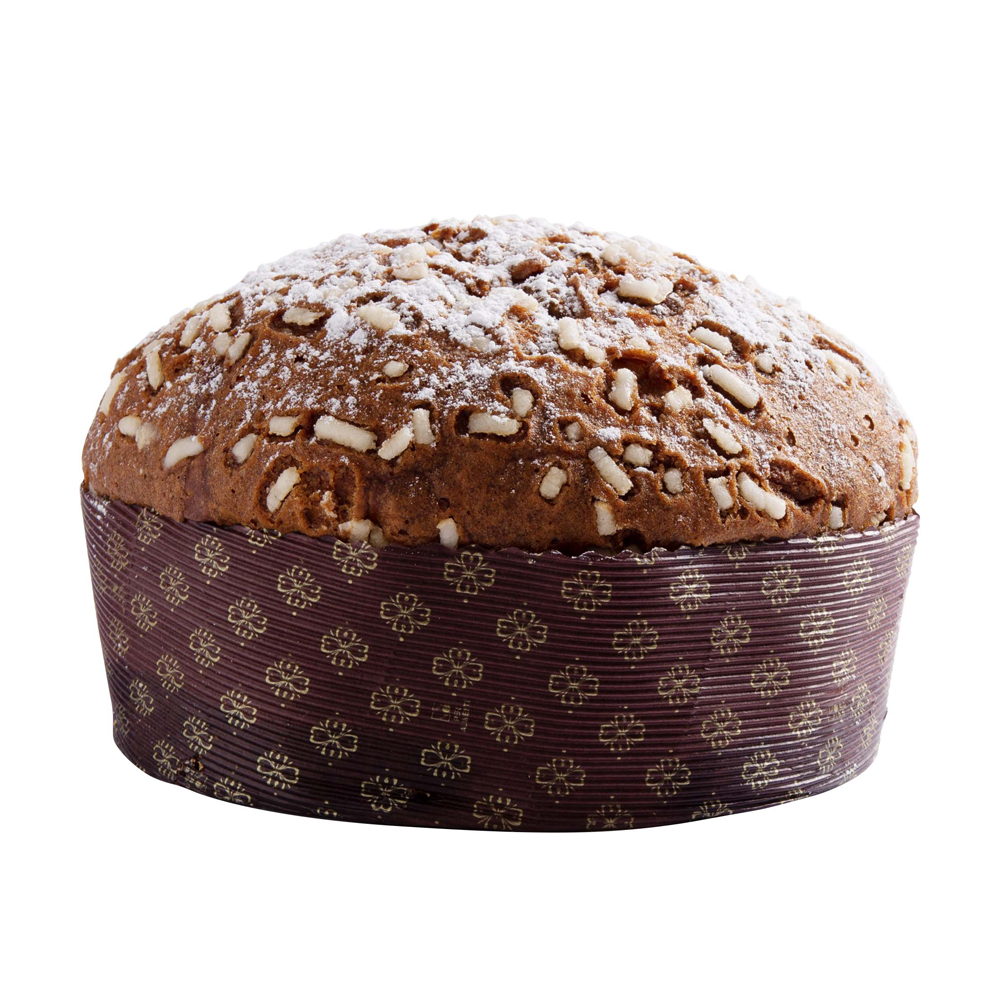 Panettone Fiasconaro Pandorato sans raisins secs et fruits confits recouverts de glaçage et sucre glace, différents grammages Fiasconaro