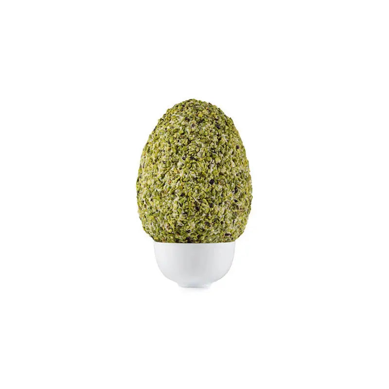 Huevo de Pascua cubierto con pistachos picados, Antica Dolceria Bonajuto, varios pesos Antica Dolceria Bonajuto