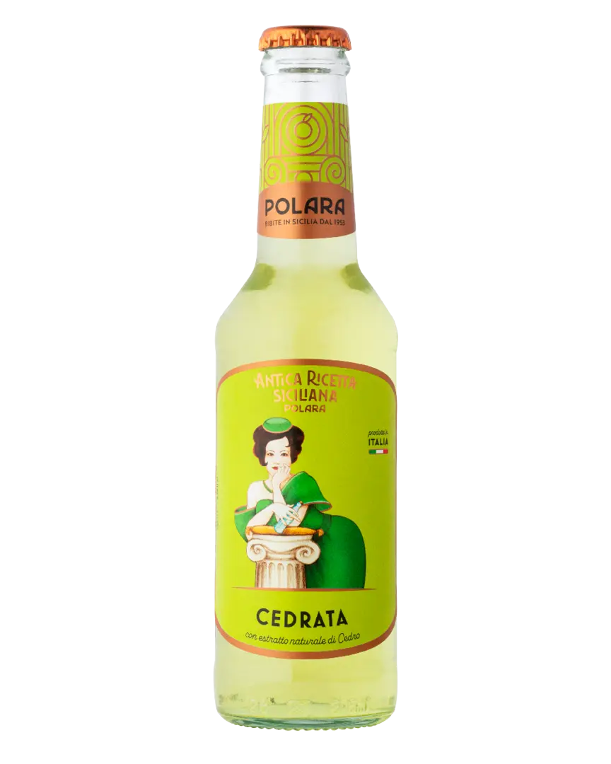 Cedrata Polara, Confezione da 24 bottiglie x 27,5 cl Polara