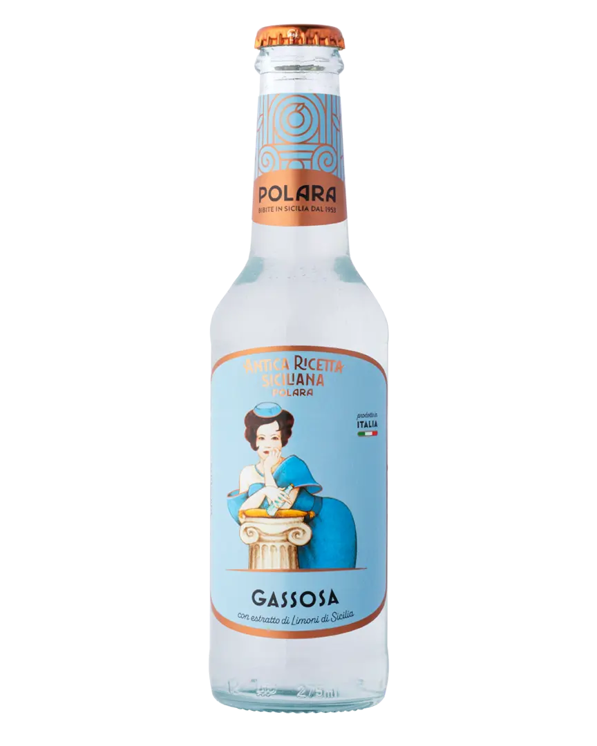 Gassosa Polara, Confezione da 24 Bottiglie x 27,5 cl Polara