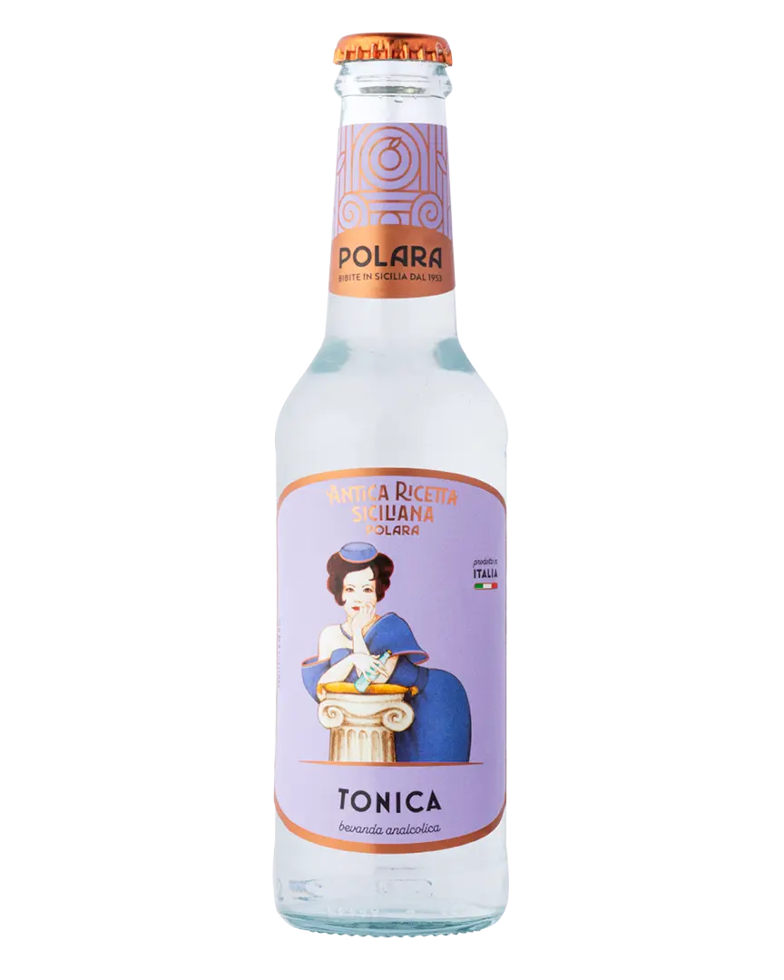 Acqua Tonica Polara, confezione da 24 Bottiglie x 27,5cl Polara