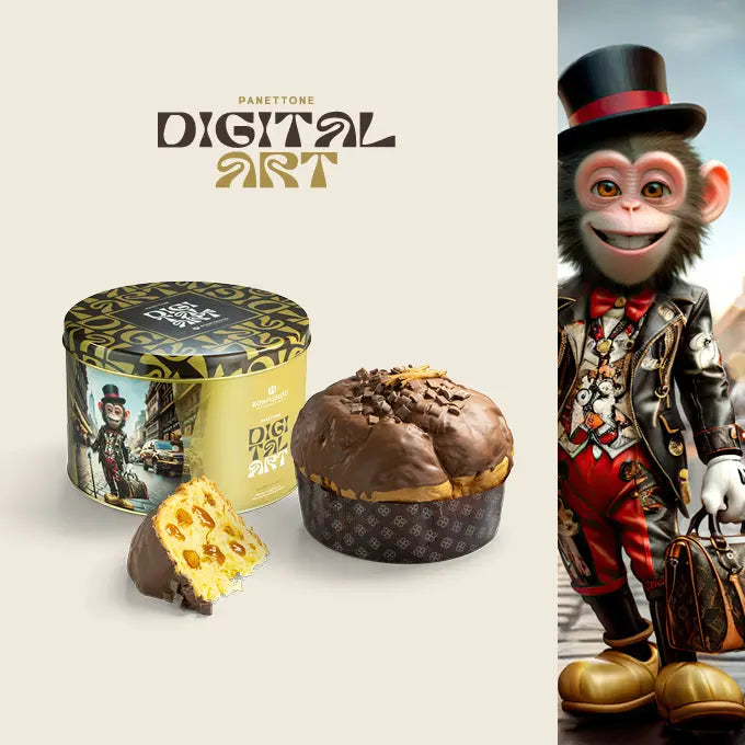 Panettone Bonfissuto "Arte Digital", 1 kg Bonfissuto