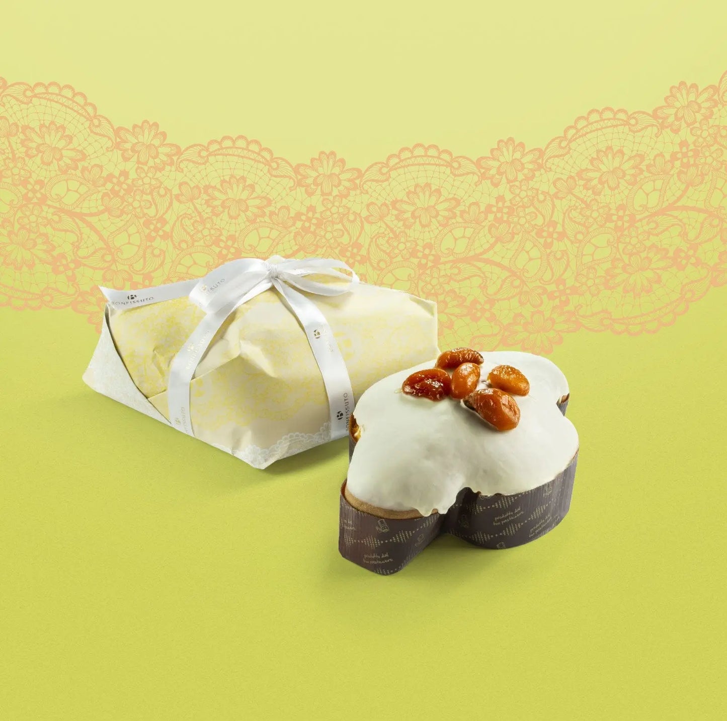 Colomba Bonfissuto Ananas e Albicocca, 1 kg Torte e dessert Bonfissuto