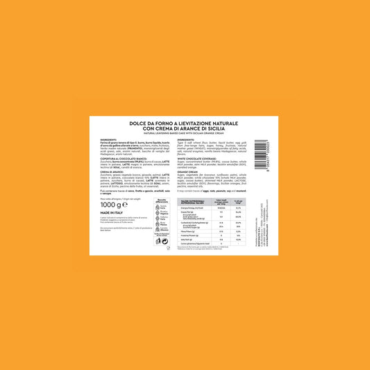 Colomba Bonfissuto all' Arancia di Sicilia, 1kg Bonfissuto