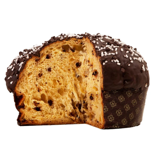 Panettone Artigianale con Gocce di Cioccolato,1 Kg , Food in Sicily Food in Sicily