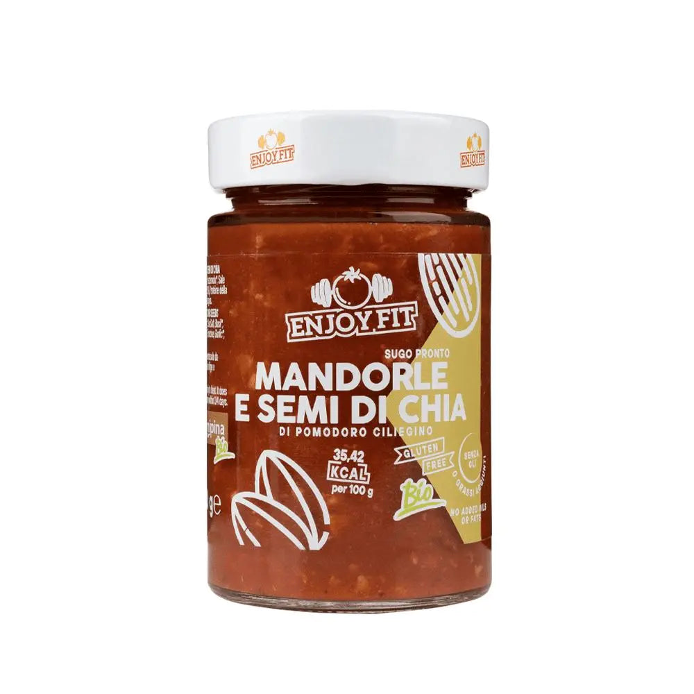 Copia del Sugo Pronto di Pomodoro Ciliegino con Paprika da agricoltura biologica, 200 grammi Sugo Salemipina