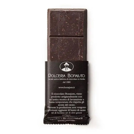 Cioccolato fondente 70%, 50 gr Dolci tipici siciliani Antica Dolceria Bonajuto