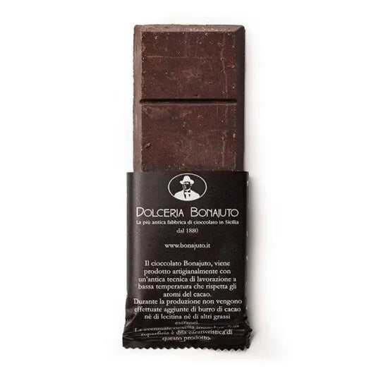 Cioccolato alla Noce Moscata, 50 gr Dolci tipici siciliani Antica Dolceria Bonajuto