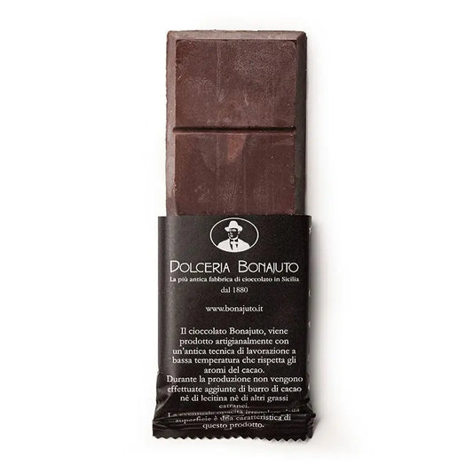 Cioccolato Perù, 50 gr Dolci tipici siciliani Antica Dolceria Bonajuto