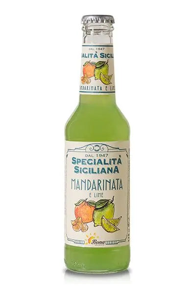 MANDARINATA E LIME, CONFEZIONE DA 24 BOTTIGLIE DA 275 ML Bibite Bona