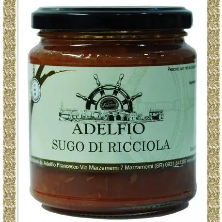 Sugo di Ricciola, 300 gr Sugo Adelfio - Marzamemi