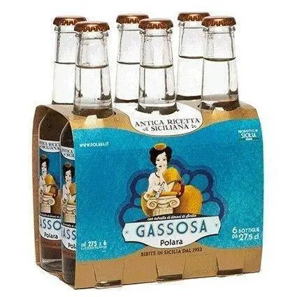Gassosa Polara, Confezione da 6 x 27,5 cl Bibite Polara