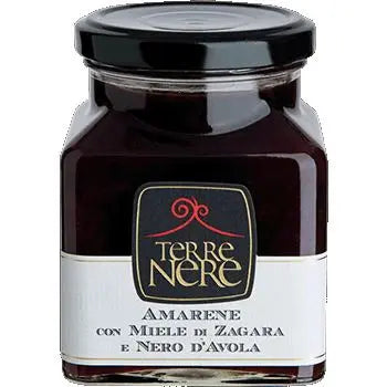 Confettura di Amarene con Miele di Zagara e Nero d'Avola, 240 gr Confetture e Creme spalmabili Terre Nere