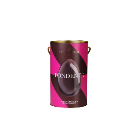 Huevo de chocolate negro extra 72%, Sicily Brothers, 200g