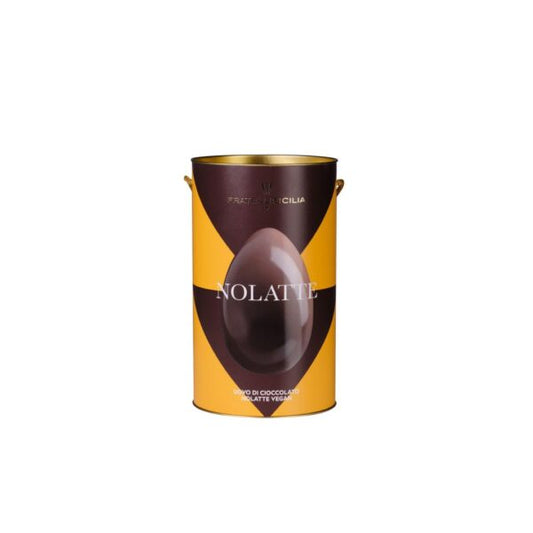 Nolatte chocolate egg - vegan, sicily brothers, 200g