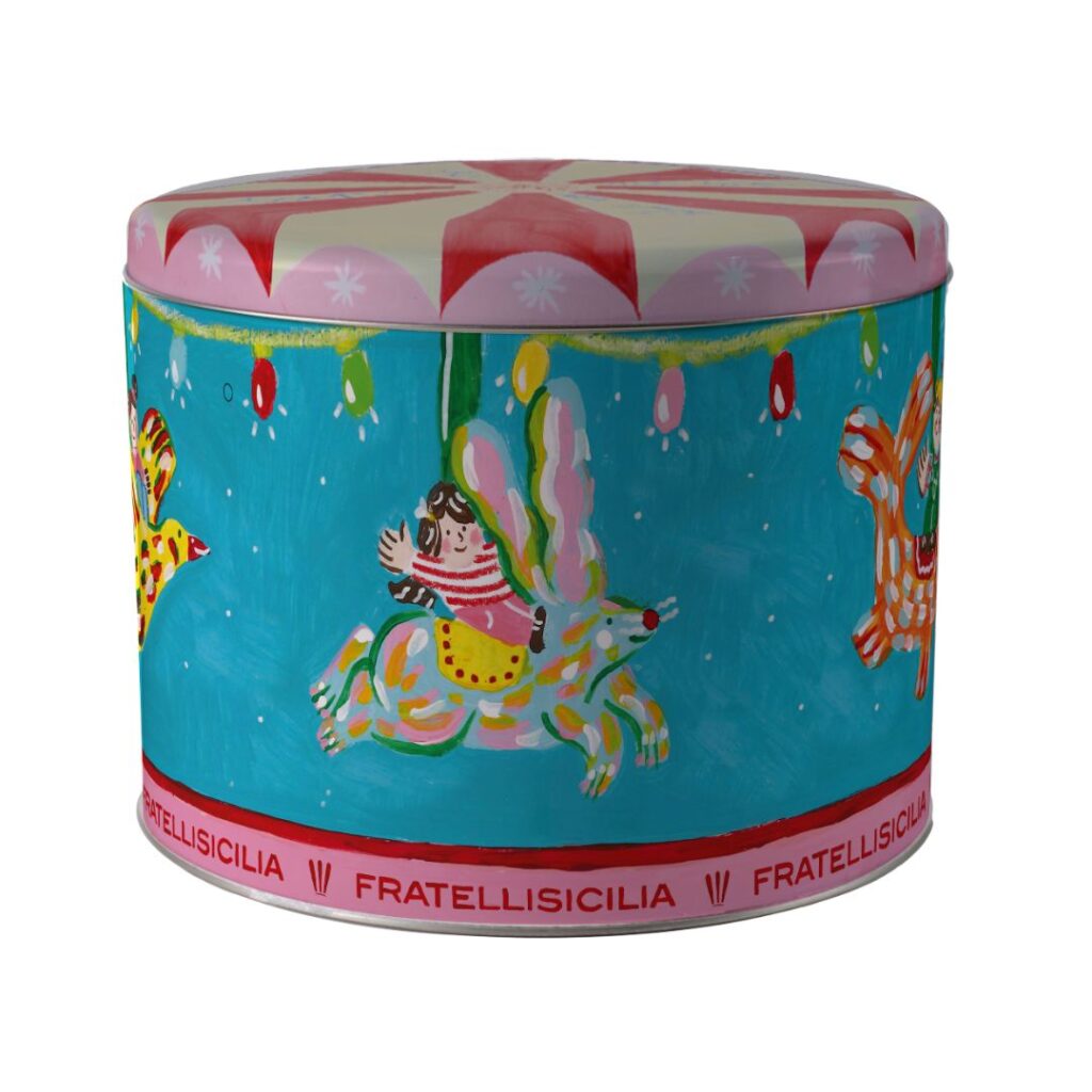 Panettone Tradizionale Premium "Giostra" , Fratelli Sicilia, 1 Kg Fratelli Sicilia