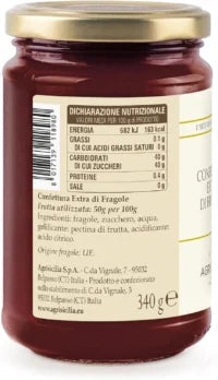 Confettura Extra di Fragole, Agrisicilia, 360 gr Agrisicilia