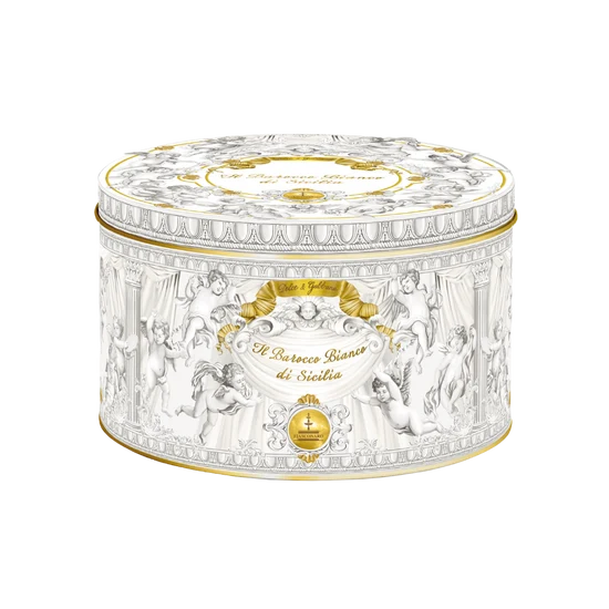 Panettone Artigianale Fiasconaro "Dolce e Gabbana" Il Barocco Bianco di Sicilia, 1 Kg Fiasconaro