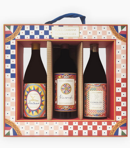 Confezione Regalo Cornice Dolce & Gabbana con Tancredi, Isolano e Cuordilava - Donnafugata Donnafugata
