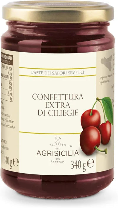 Confettura Extra di Ciliegie, Agrisicilia, 340 gr Agrisicilia