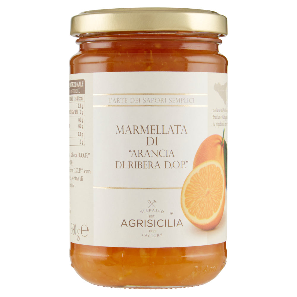 Marmellata di Arancia di Ribera D.O.P. Agrisicilia, 360 gr Agrisicilia