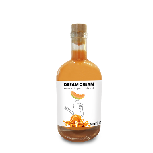 Cremoncello al Melone Linea Premium "Dream Cream", 50 Cl Distillerie dell’Etna F.lli Russo