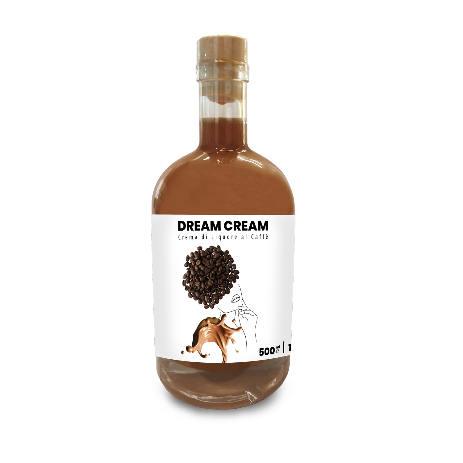Cremoncello al Caffè Linea Premium "Dream Cream", 50 Cl Distillerie dell’Etna F.lli Russo