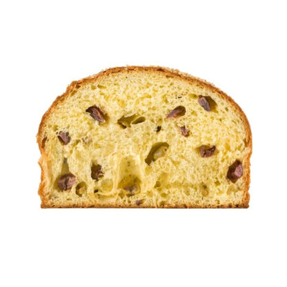 Panettone Savory con Olive Verdi , Rosmarino e Olio Extra Vergine d’Oliva , Fratelli Sicilia, 450 gr Fratelli Sicilia