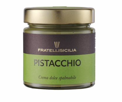 Panettone al Pistacchio con vasetto di crema di pistacchio , Fratelli Sicilia, 1 Kg Fratelli Sicilia