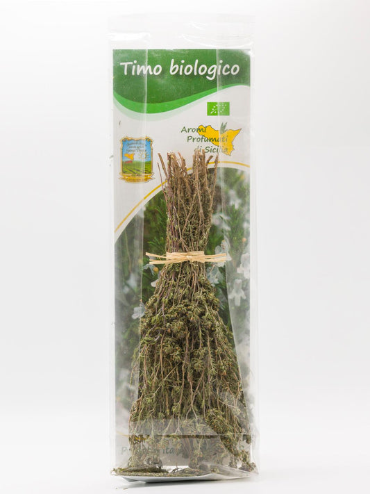 Timo Biologico di Sicilia a rametti, Peso 25 gr, Azienda Agricola Gangi Dante Azienda Agricola Gangi Dante